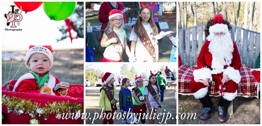 Reindogs and Elves Kids and Santa