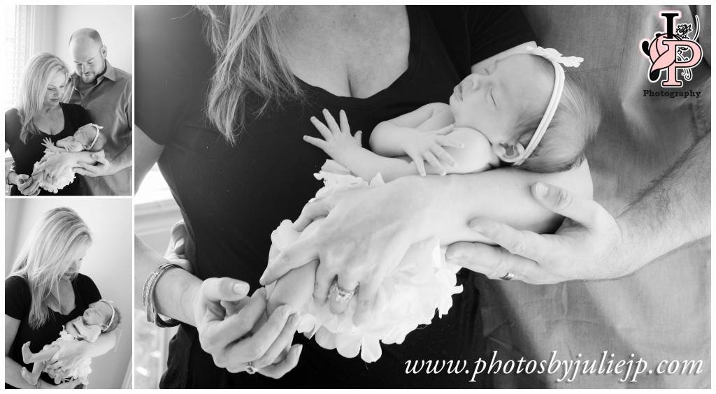 Parents Holding Newborn Baby Girl